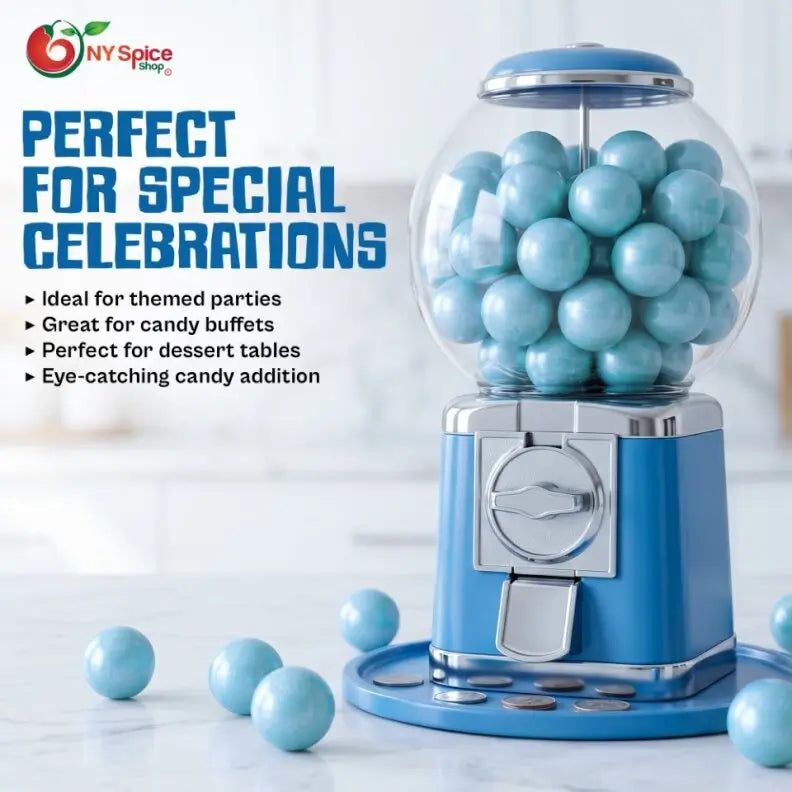 Powder Blue Shimmer Gumballs - NY Spice Shop