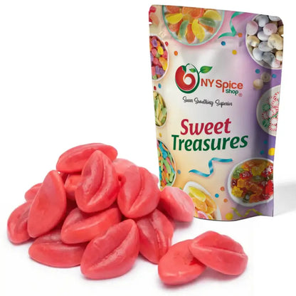 Gummy Strawberry Filled Puffy Lips - NY Spice Shop
