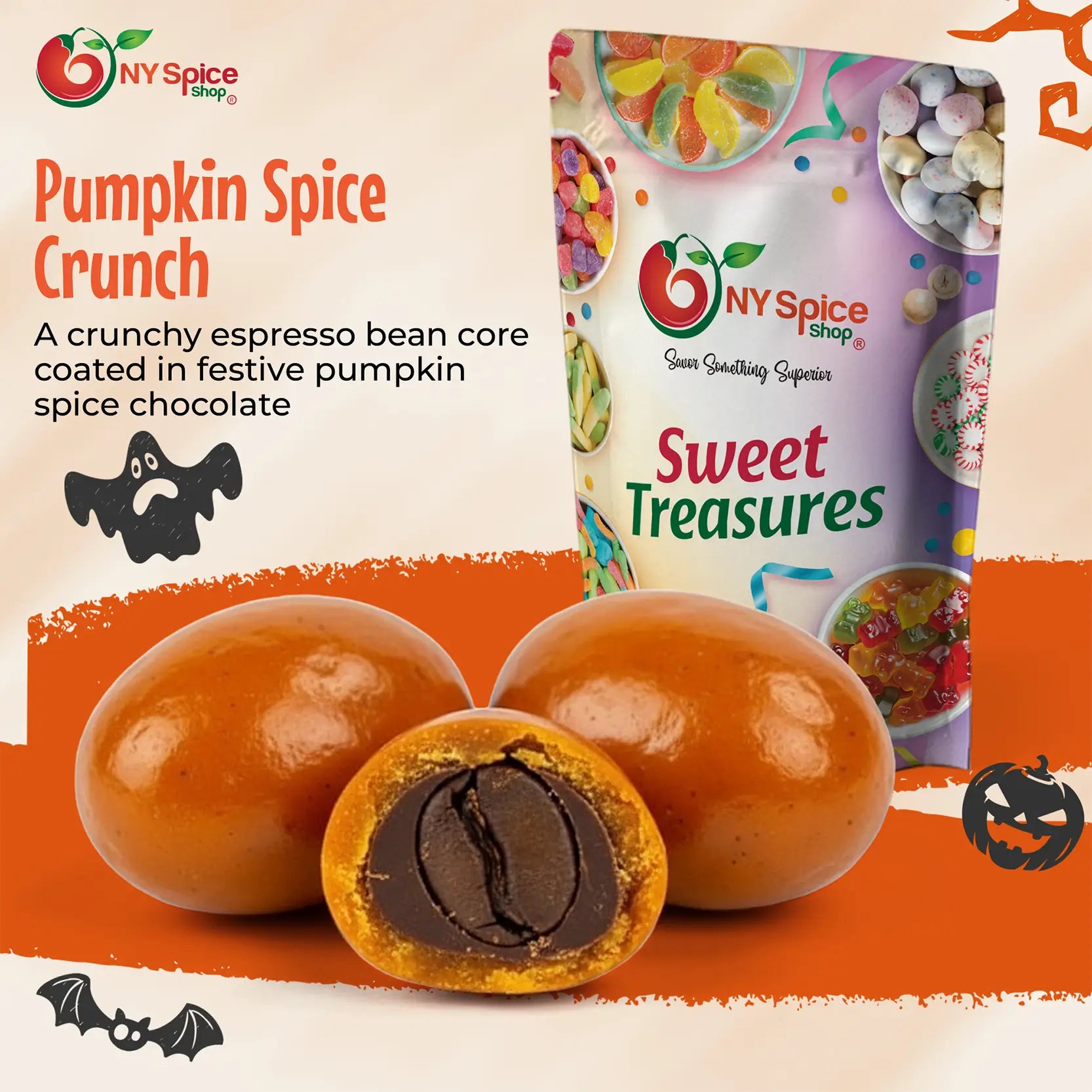 Pumpkin Spice Espresso Beans - NY Spice Shop