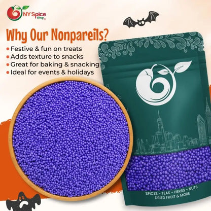 Purple Nonpareils - NY Spice Shop