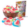 Rainbow Triple Layer Gummy Hearts - NY Spice Shop