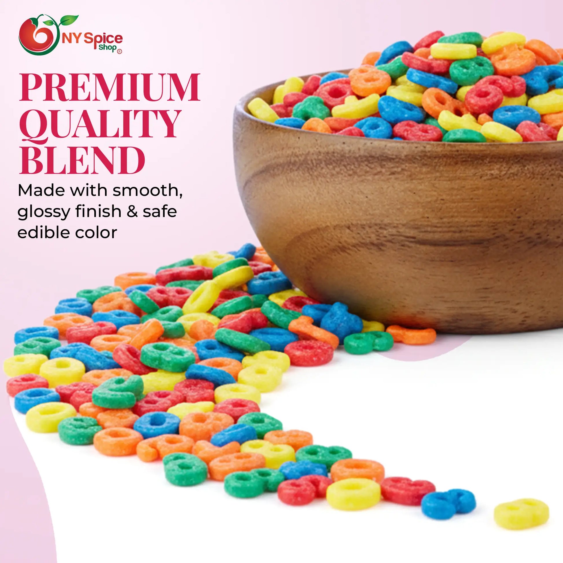 Rainbow Number Sprinkles - NY Spice Shop