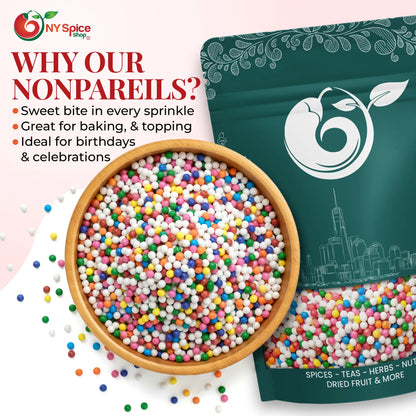 Rainbow Nonpareils - NY Spice Shop