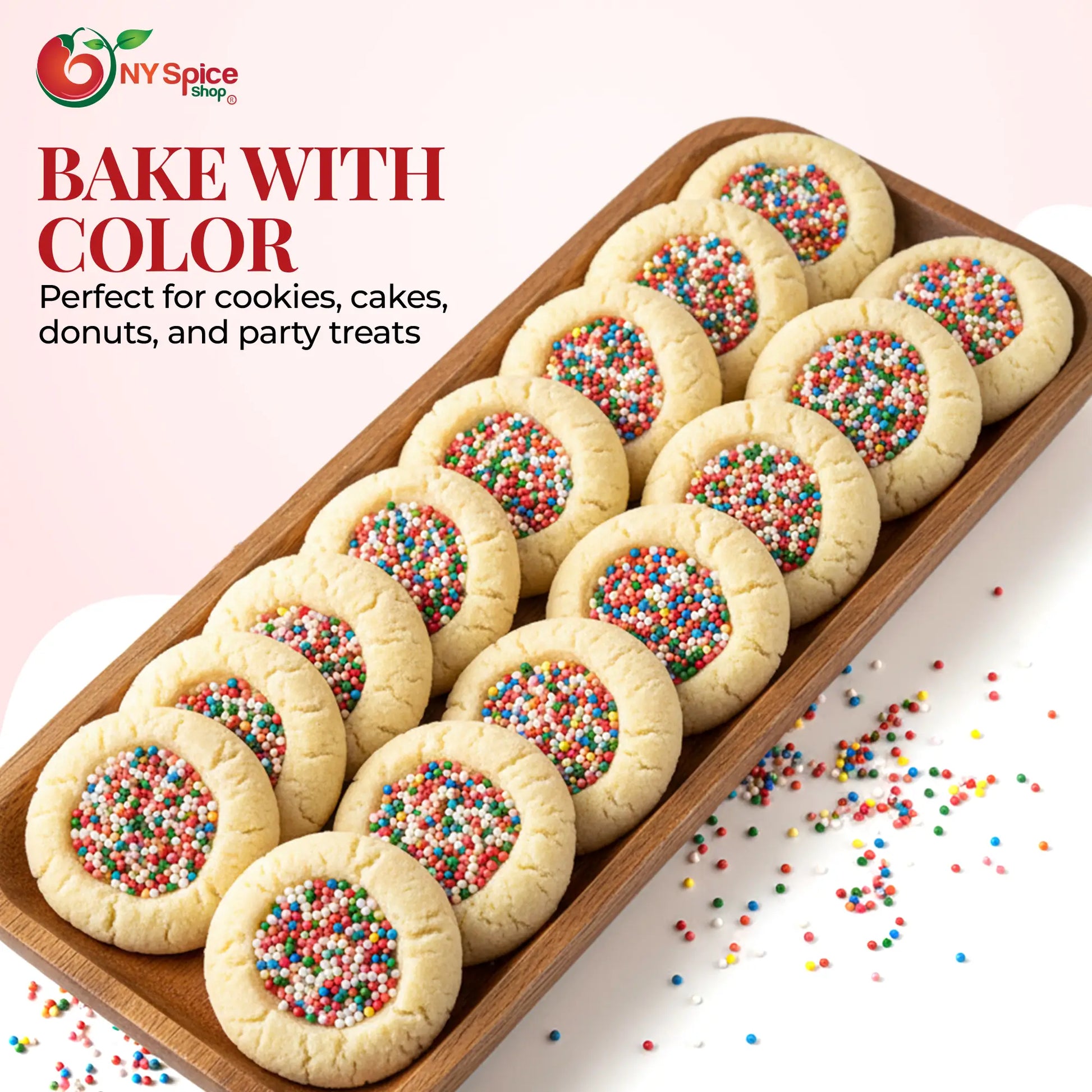 Rainbow Nonpareils - NY Spice Shop