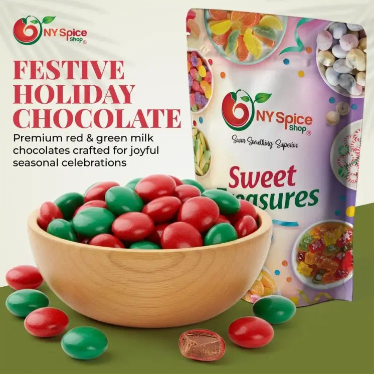 Red & Green Milk Chocolate Milkies - NY Spice Shop