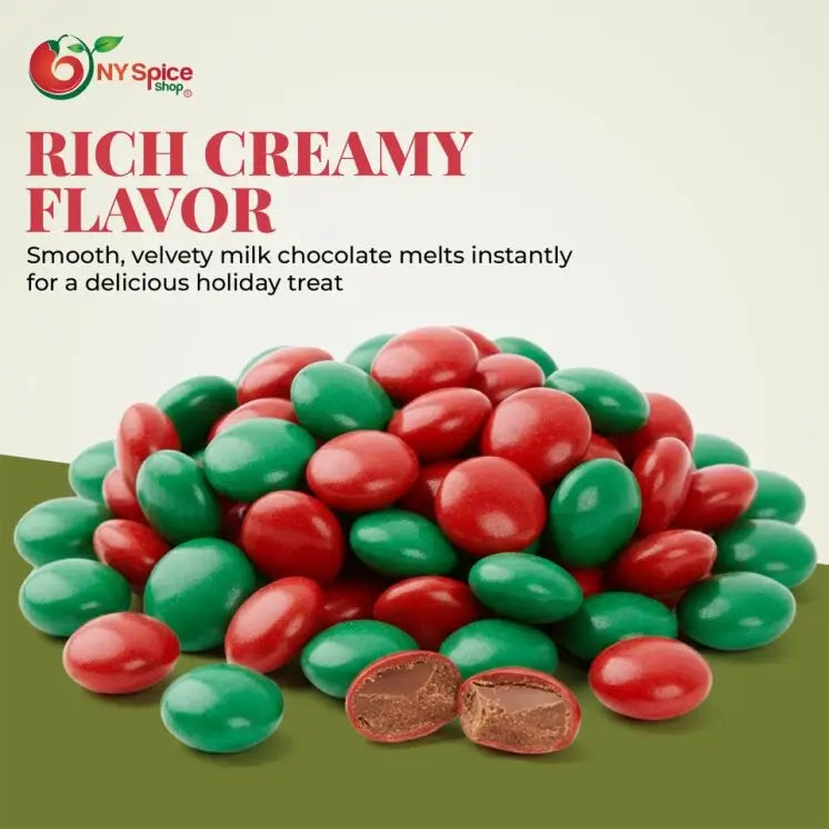 Red & Green Milk Chocolate Milkies - NY Spice Shop