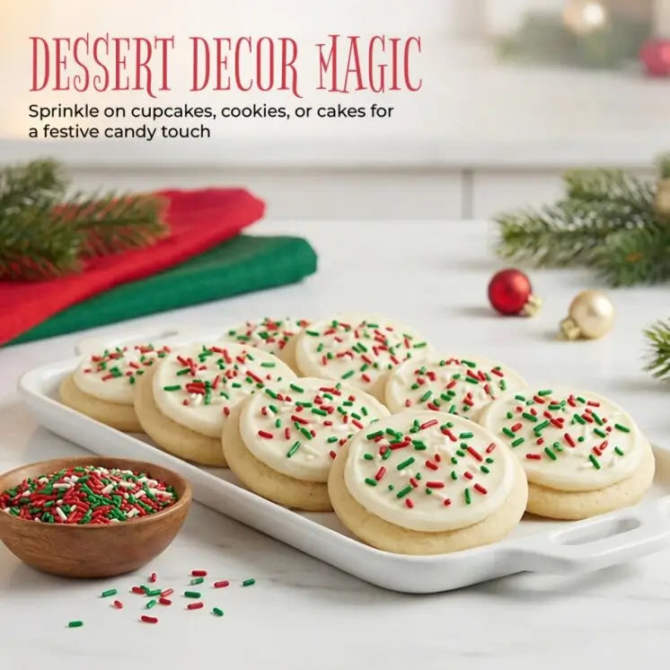 Red & Green Sprinkles - NY Spice Shop