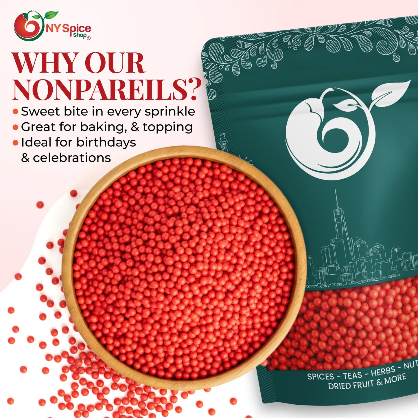 Red Nonpareils