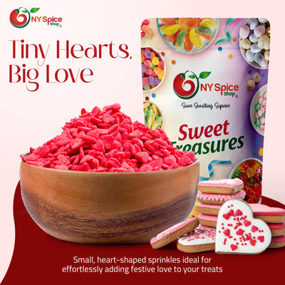 Red Heart Sprinkles - NY Spice Shop