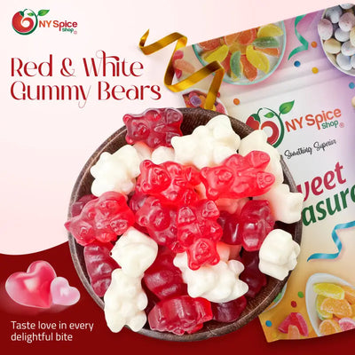 Red & White Gummy Bears