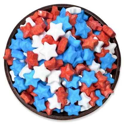 Red, White, and Blue Candy Stars - NY Spice Shop