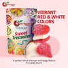 Red & White Sour Gummy Hearts - NY Spice Shop