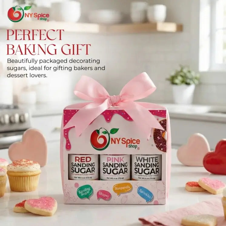 Red-White-Pink Sanding Sugar - NY Spice Shop