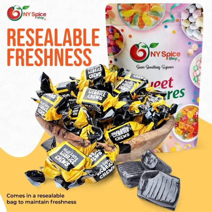 Salty Licorice Chews - NY Spice Shop