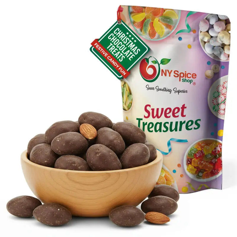 Sea Salt Chocolate Almonds - NY Spice Shop