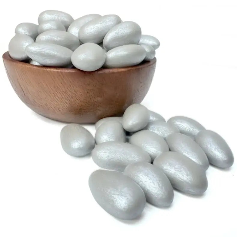 Silver Jordan Almonds - NY Spice Shop