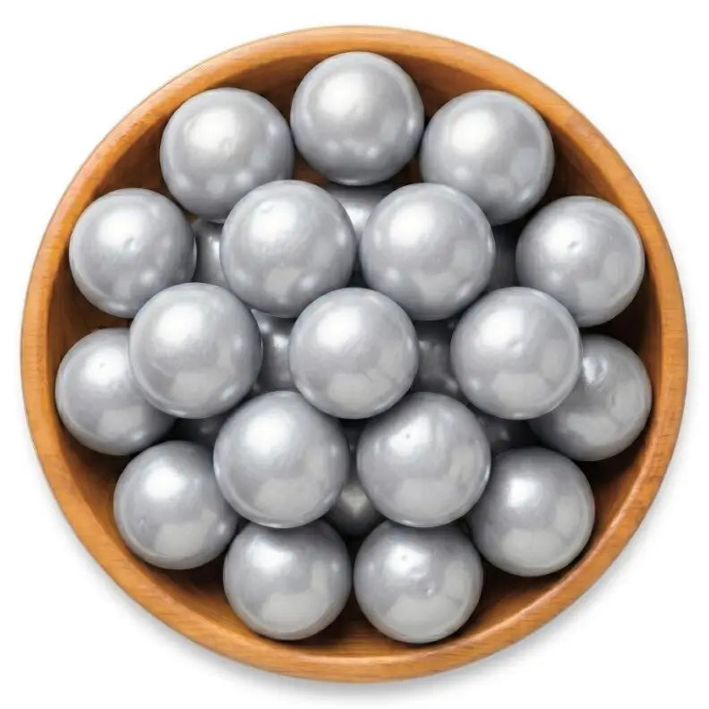Silver Shimmer Pearl Gumballs - NY Spice Shop