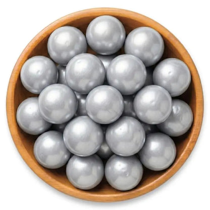Silver Shimmer Pearl Gumballs - NY Spice Shop