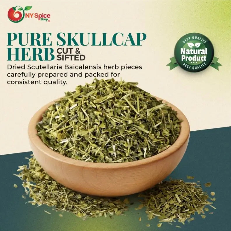 Clearance Skullcap - Cut & Sifted - NY Spice Shop