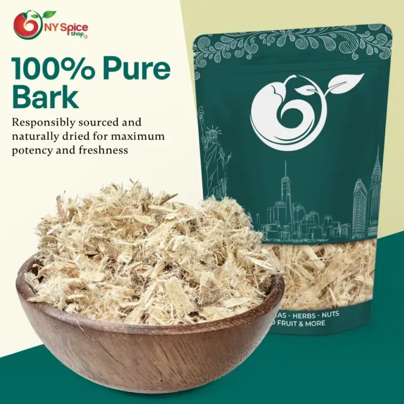 Slippery Elm Bark - Cut & Sifted - NY Spice Shop