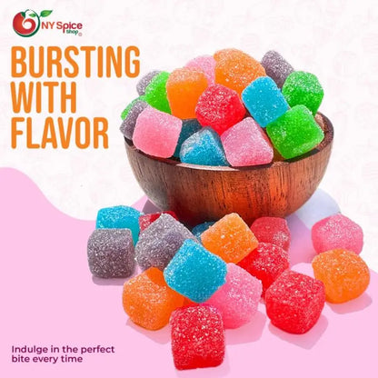 Sour Chewy Gummy Cubes - NY Spice Shop