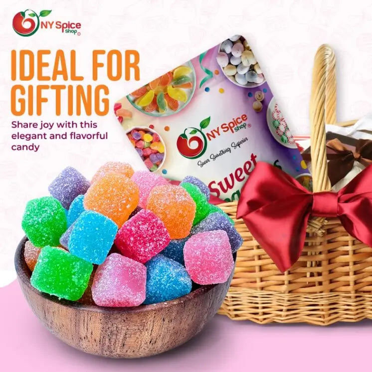 Sour Chewy Gummy Cubes - NY Spice Shop