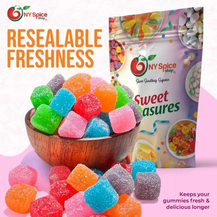 Sour Chewy Gummy Cubes - NY Spice Shop