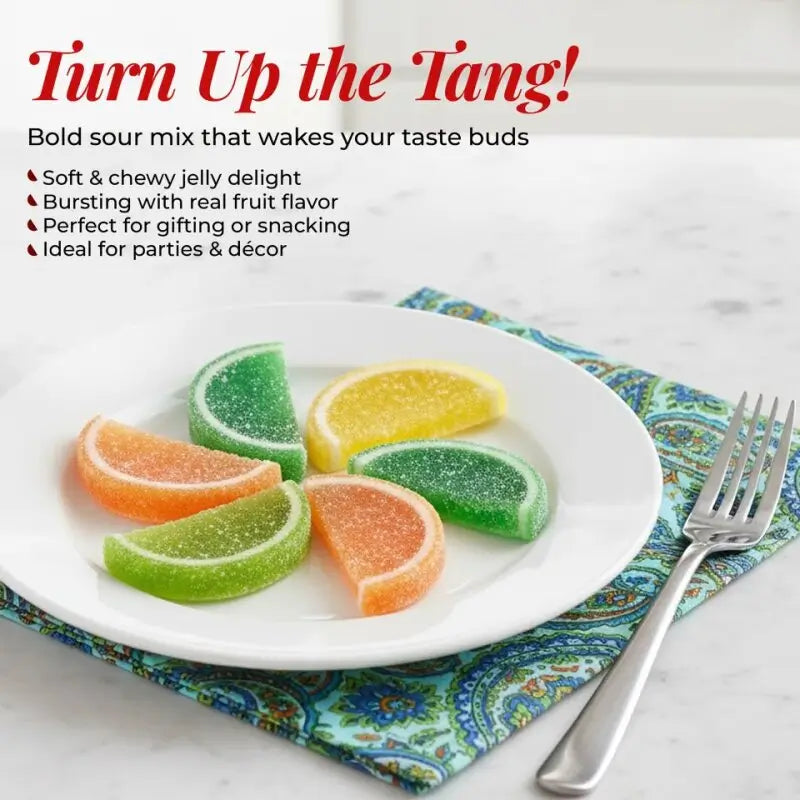 Sour Mix Jelly Fruit Slices - NY Spice Shop