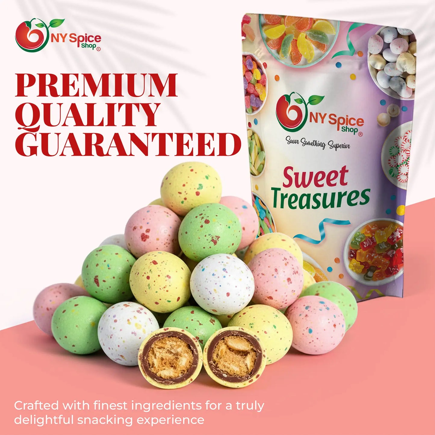 Speckled Malted Milk Balls - NY Spice Shop