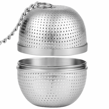 Tea, Spice Infuser - Stainless Steel Mesh, Fine Threaded Connection