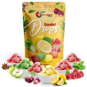 Sanded Assorted Fruit Drops - NY Spice Shop