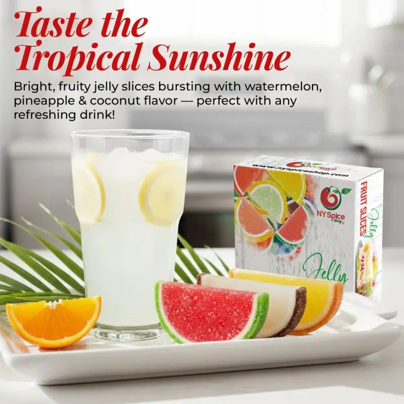 Tropical Mix Jelly Fruit Slices - NY Spice Shop