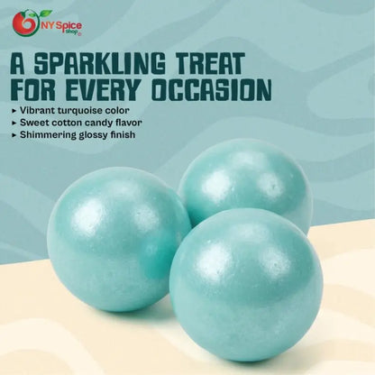 Turquoise Shimmer Gumballs - NY Spice Shop