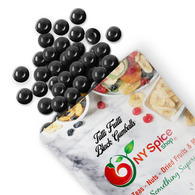 Black Gumballs - Tutti Frutti Flavor - NY Spice Shop