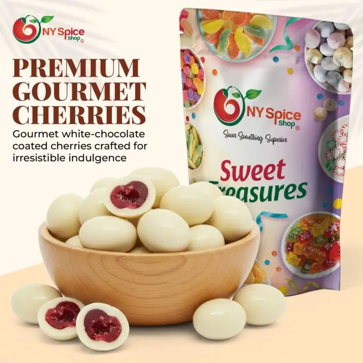 White Chocolate Cherries - NY Spice Shop - Buy Cherries Online White Chocolate Cherries - NY Spice Shop - Buy Cherries Online