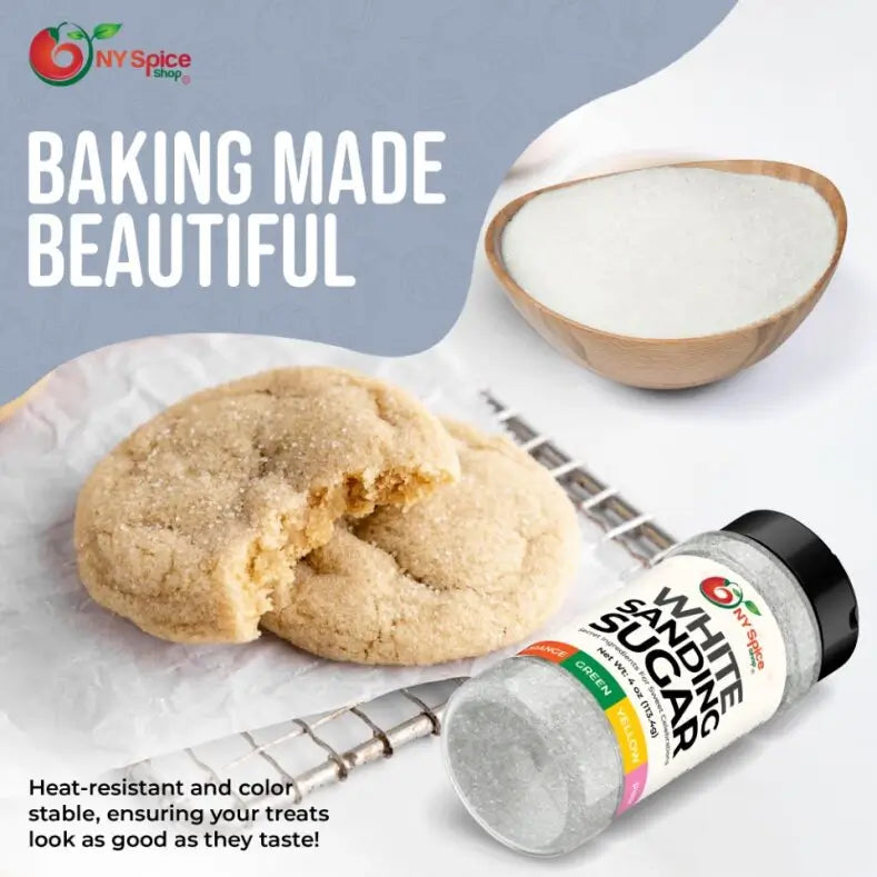 White Sanding Sugar - NY Spice Shop