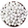 White Shimmer Sixlets
