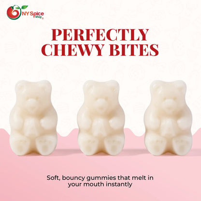 White Strawberry Banana Gummy Bears