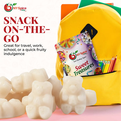 White Strawberry Banana Gummy Bears