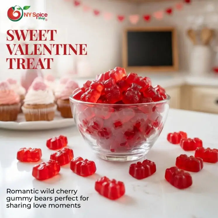 Wild Cherry Gummy Bears - NY Spice Shop
