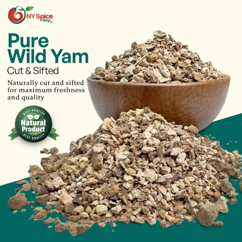 Wild Yam Root - Cut & Sifted - NY Spice Shop