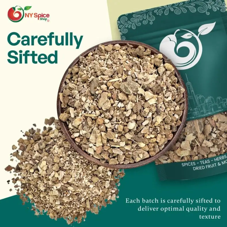 Wild Yam Root - Cut & Sifted - NY Spice Shop