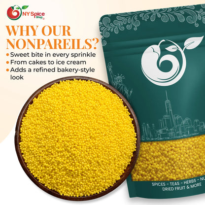 Yellow Nonpareils - NY Spice Shop