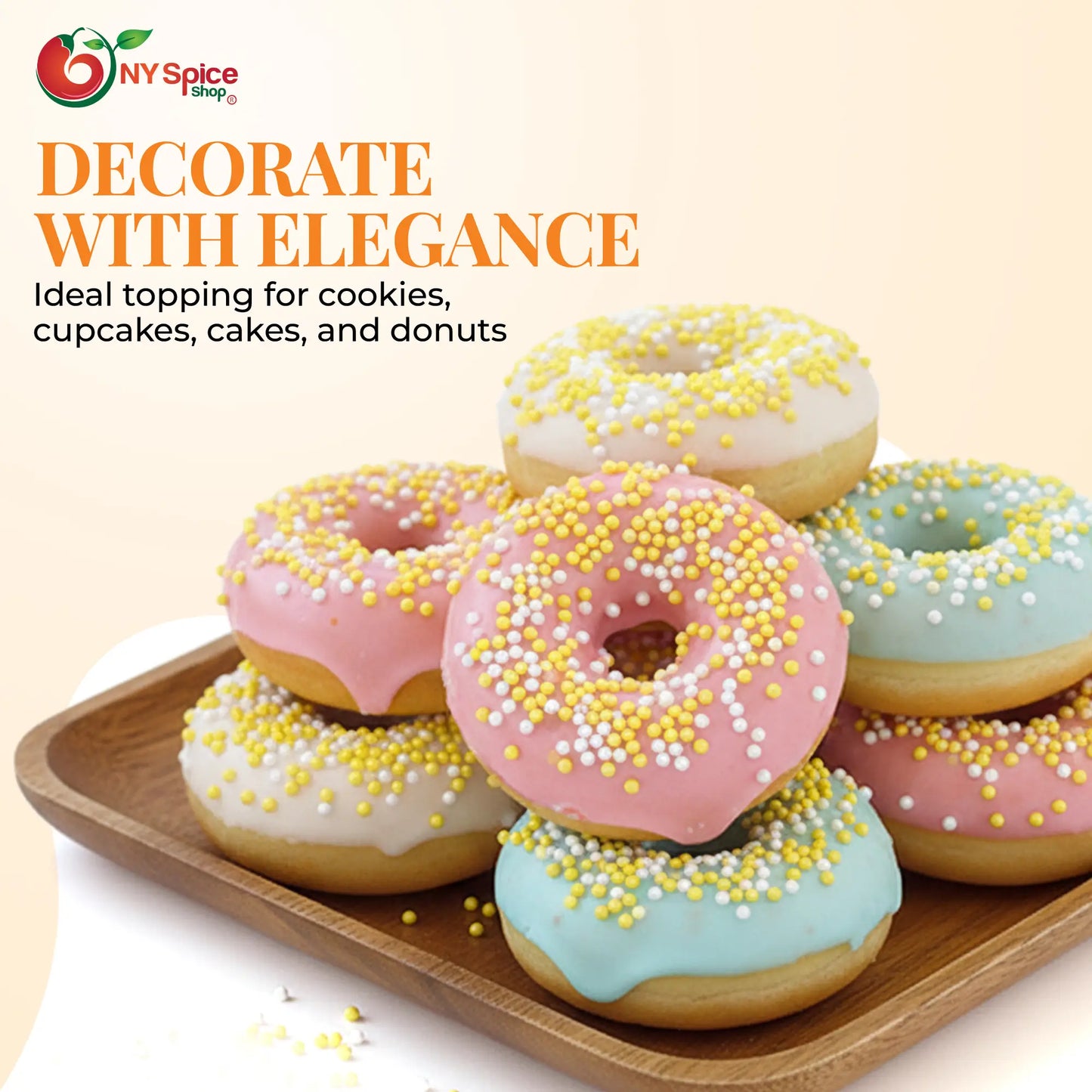 Yellow Nonpareils - NY Spice Shop