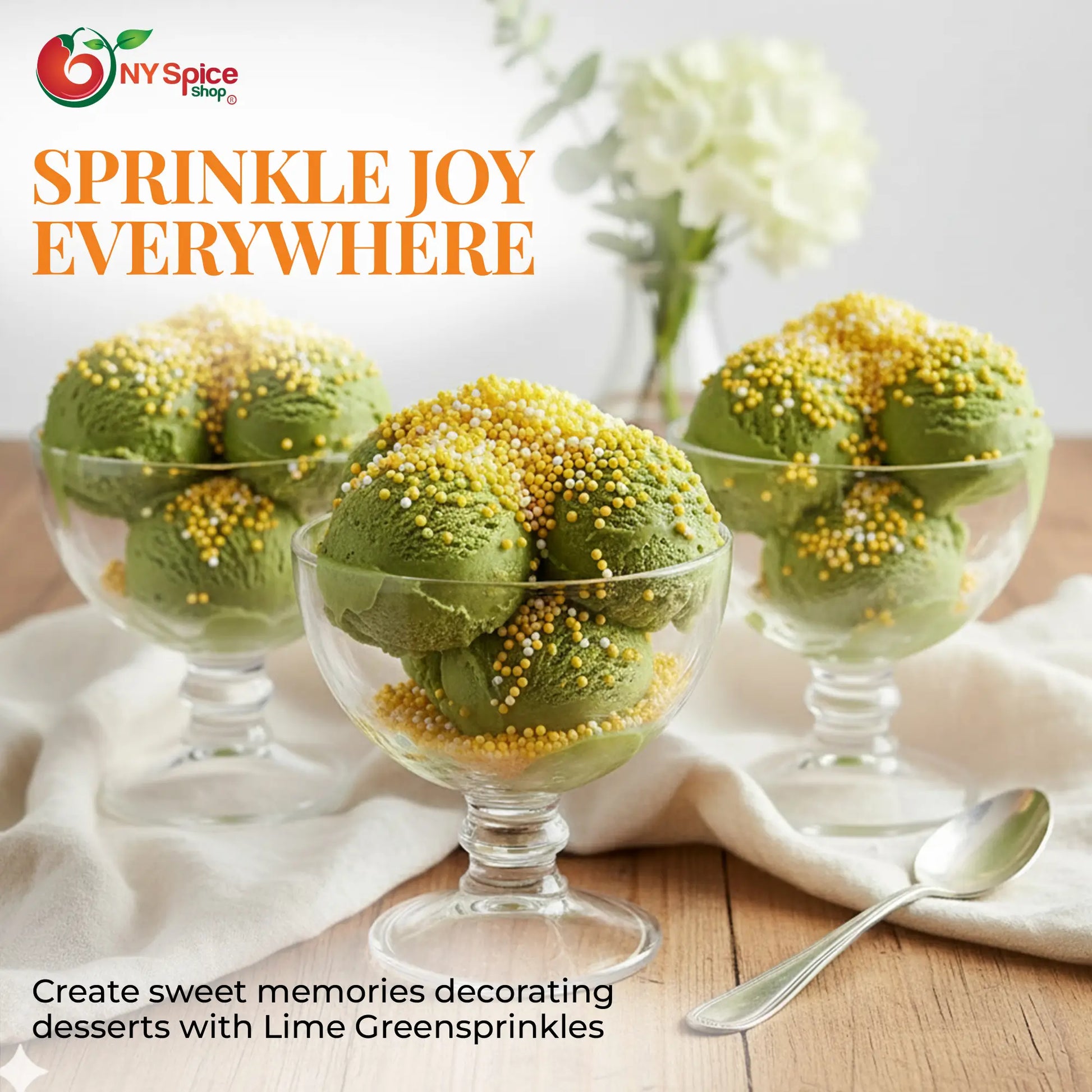 Yellow Nonpareils - NY Spice Shop