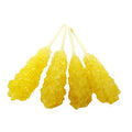 Saffron Rock Candy - Wood Straw Candy