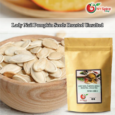Lady Nails Pumpkin Seeds-Roasted-Unsalted- In Shell