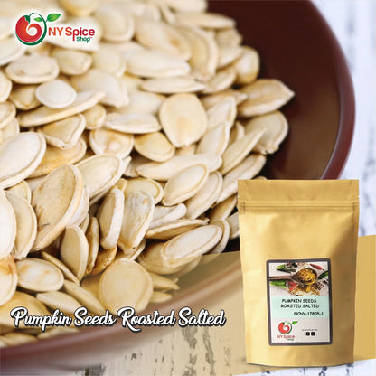 Pumpkin Seeds, Roasted, Salted, In-Shell - NY Spice Shop