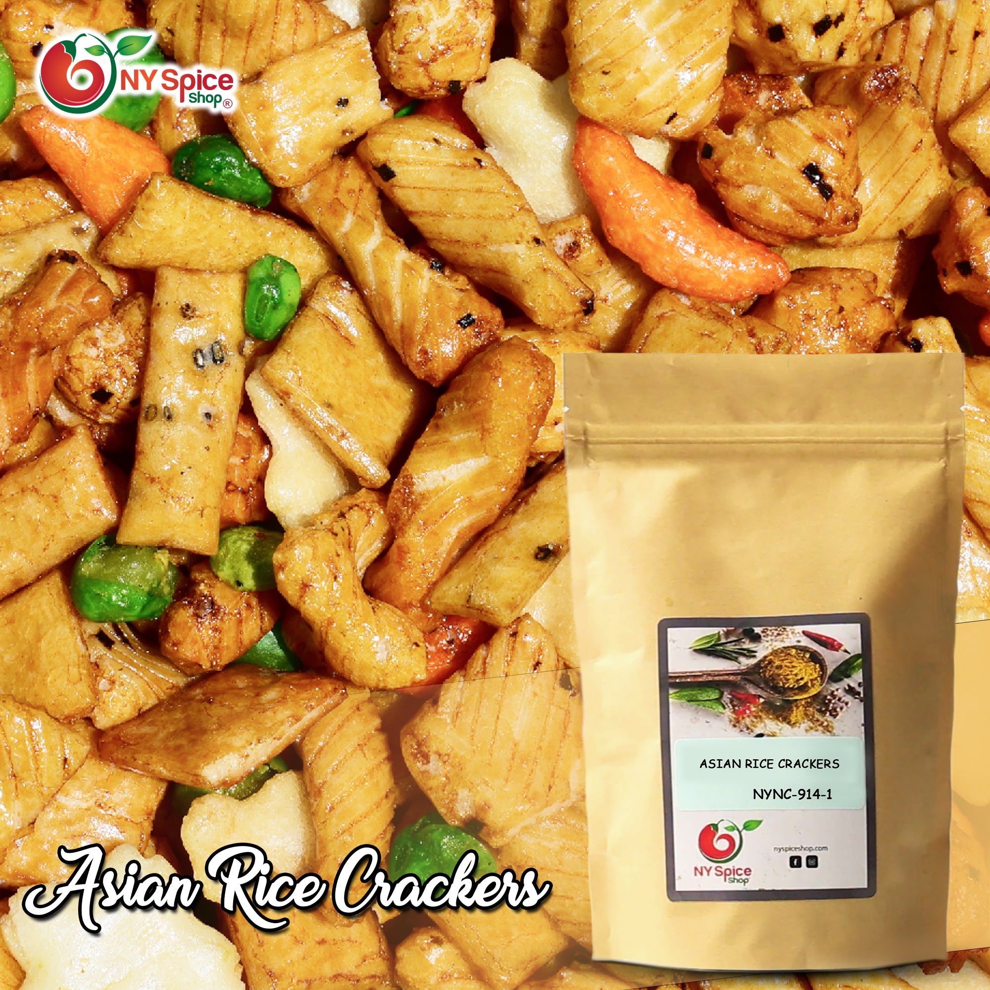 Chinese Rice Packet Asian Rice Crackers