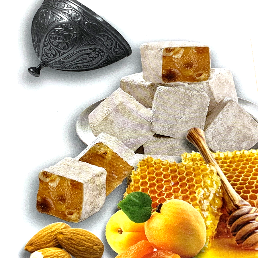 Turkish Delight Honey- Almond & Apricot - NY Shop Shop